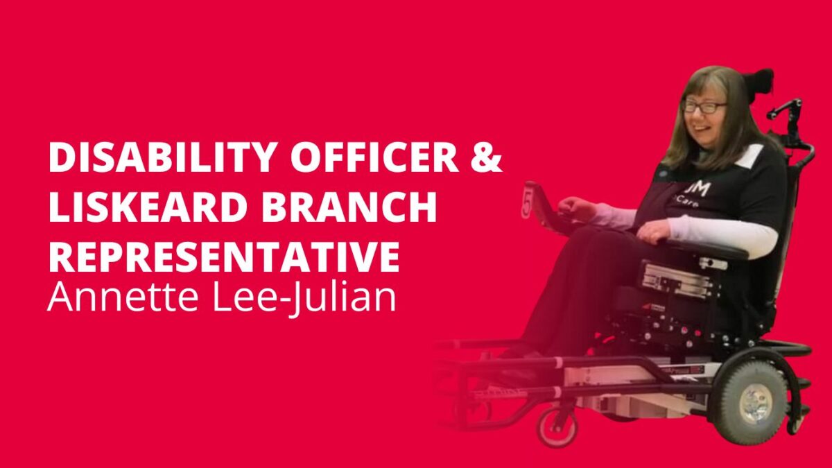 Disability Officer and Liskeard Branch Representative
